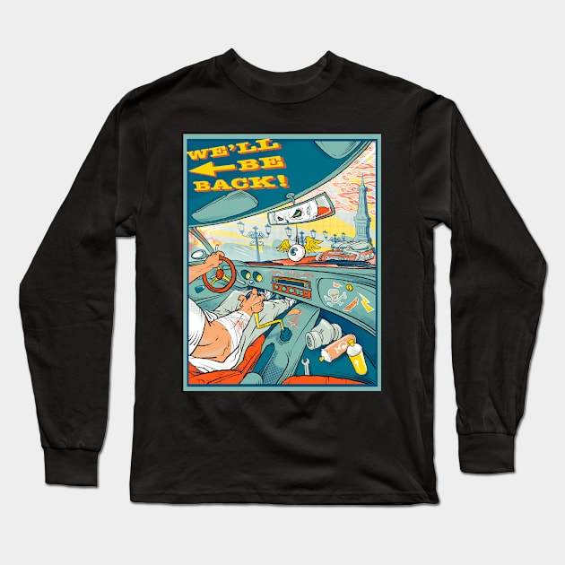 RACER Long Sleeve T-Shirt by bayooart